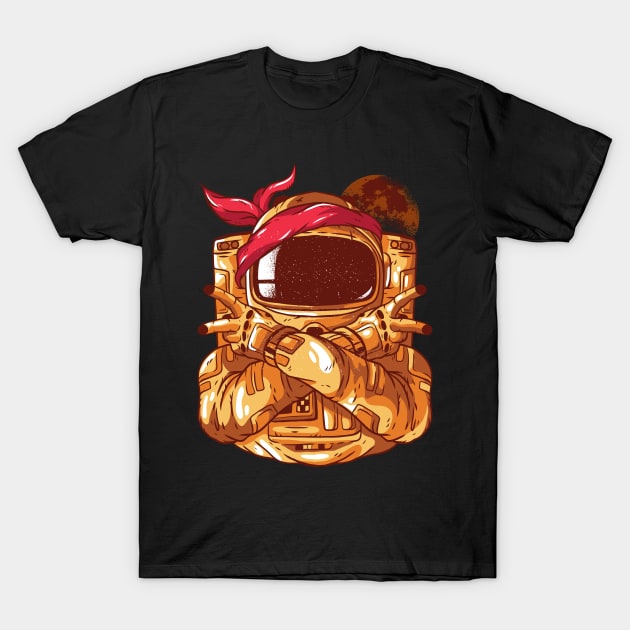 Astronaut gangster T-Shirt by Space heights